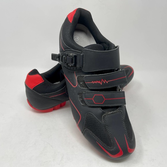 MTS Mountain & Indoor Cycling Shoes Men's 12 Black Red 1755:L.5.1 - Picture 9 of 13